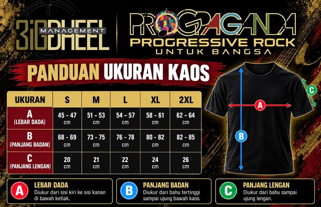 Merchandise Kaos PROGPAGANDA